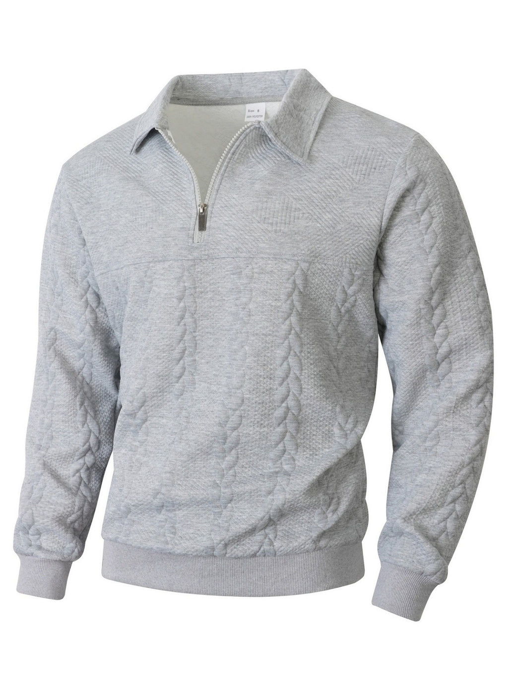 Men’s Quarter-Zip Pullover Sweatshirt
