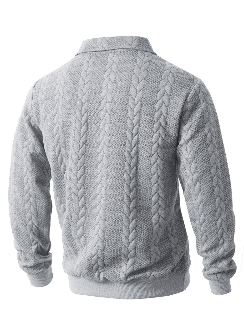 Men’s Quarter-Zip Pullover Sweatshirt