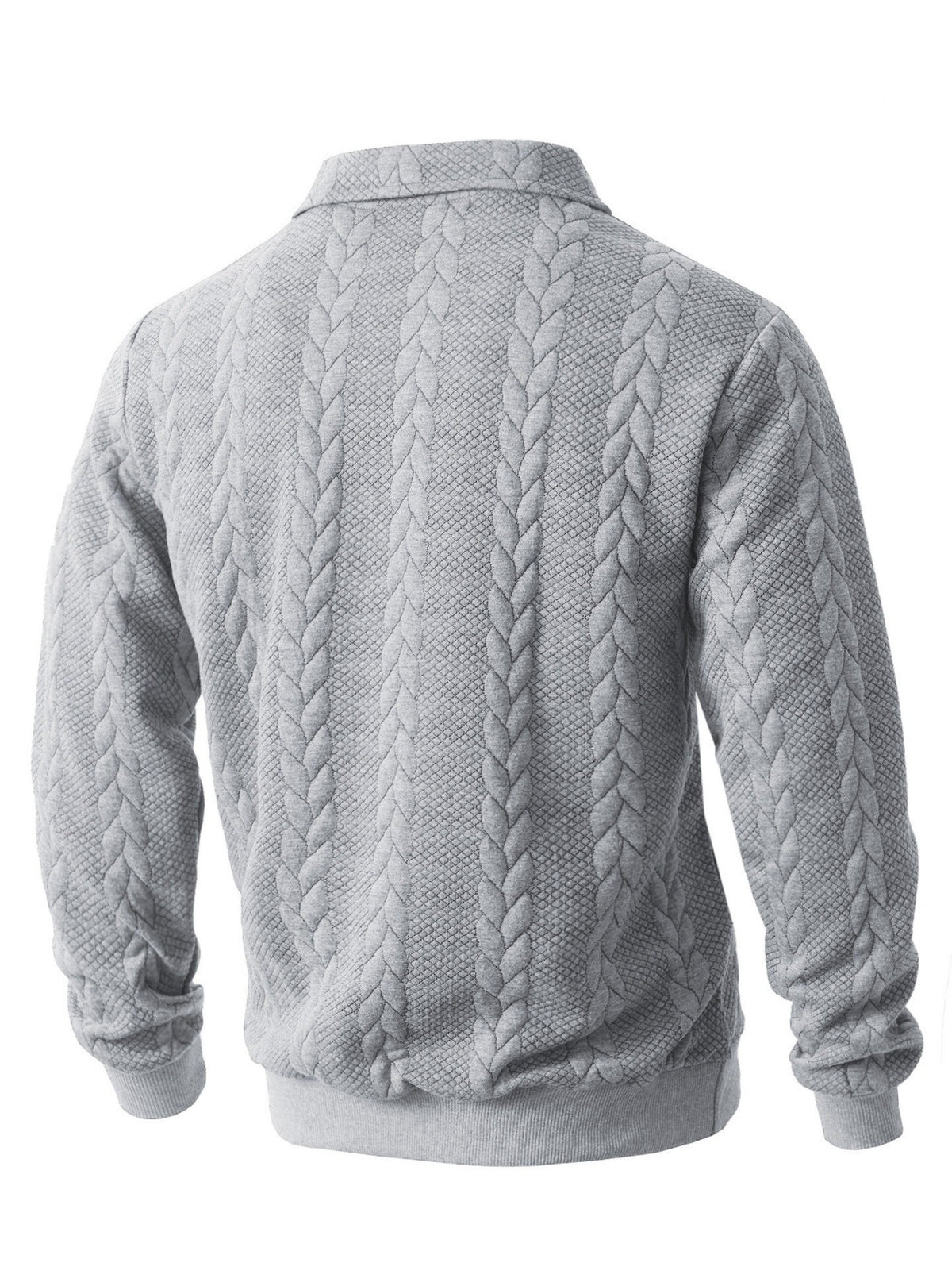 Men’s Quarter-Zip Pullover Sweatshirt