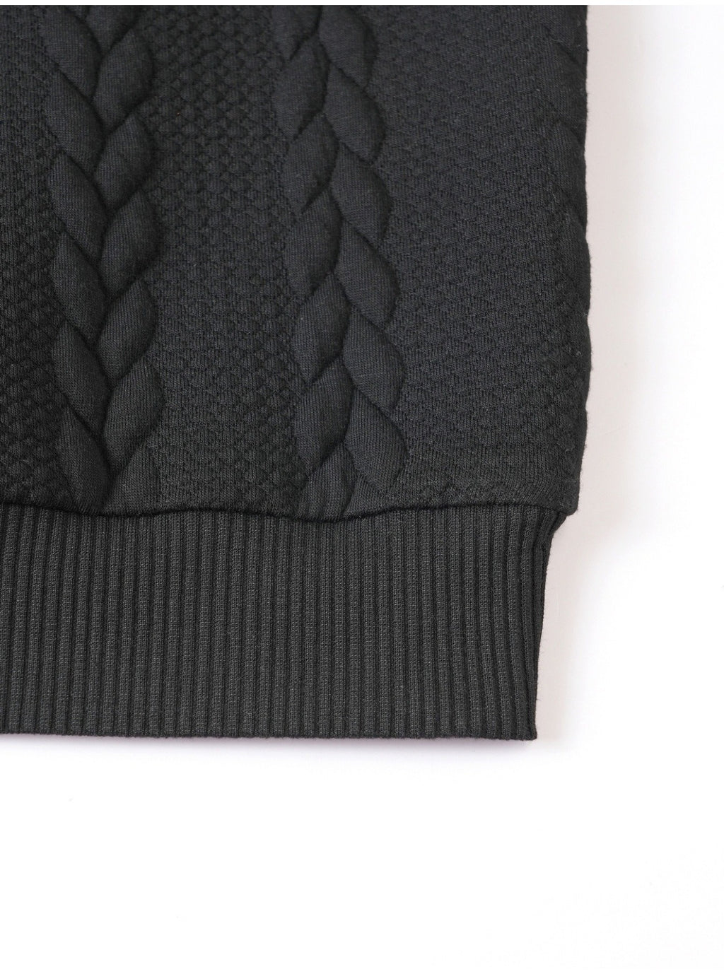 Men’s Warm Jacquard High Neck Sweater